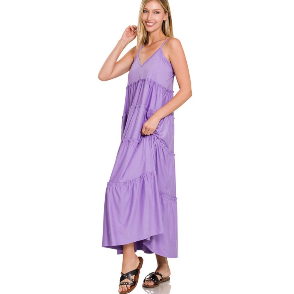 Cami Tiered Maxi Dress
